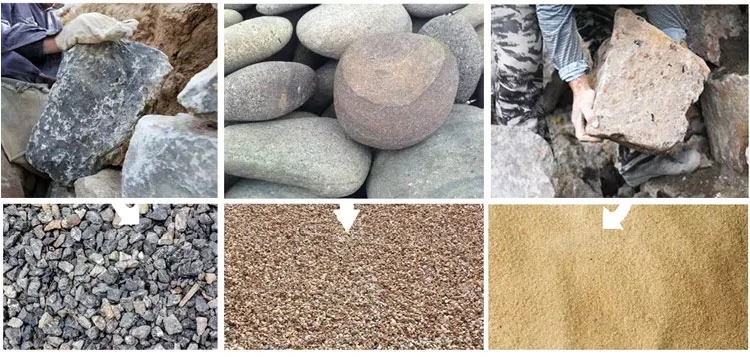 모래 충격 파쇄 기계 하드 락 석고 분말 반격 분쇄기 고성능 임팩트 크러셔를 첨부하기