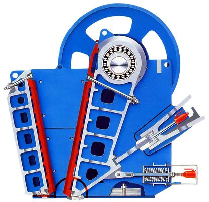 V 중력 단일 토글 1차 조 크러셔 기계