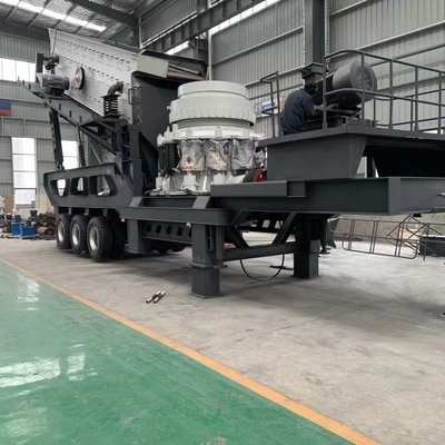 마이닝과 보고에서 PEW1100 300Kw 이동식 쇄석 플랜트 분쇄기 건설 기계