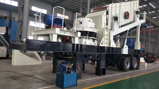 마이닝과 보고에서 PEW1100 300Kw 이동식 쇄석 플랜트 분쇄기 건설 기계