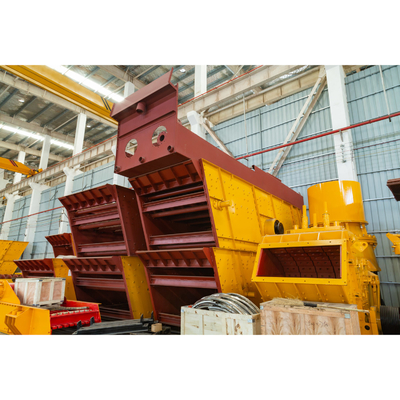300 TPH 진동 스크린 기계 더블데크 3YK1860 모래 돌 분리대