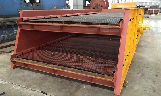세탁 시스템으로 스크린 기계 22Kw 2YK2160을 진동시키는 400 TPH 더블데크