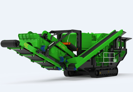 279Kw 230 t/h 마이닝 분쇄와 채설비 가지고 다닐 수 있는 턱 암석파쇄기